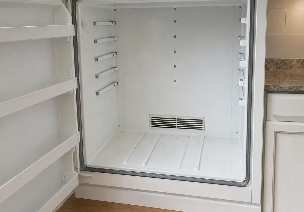 Freezer Frost Build-Up & Stability Repair — built-in appliance work in Encinitas