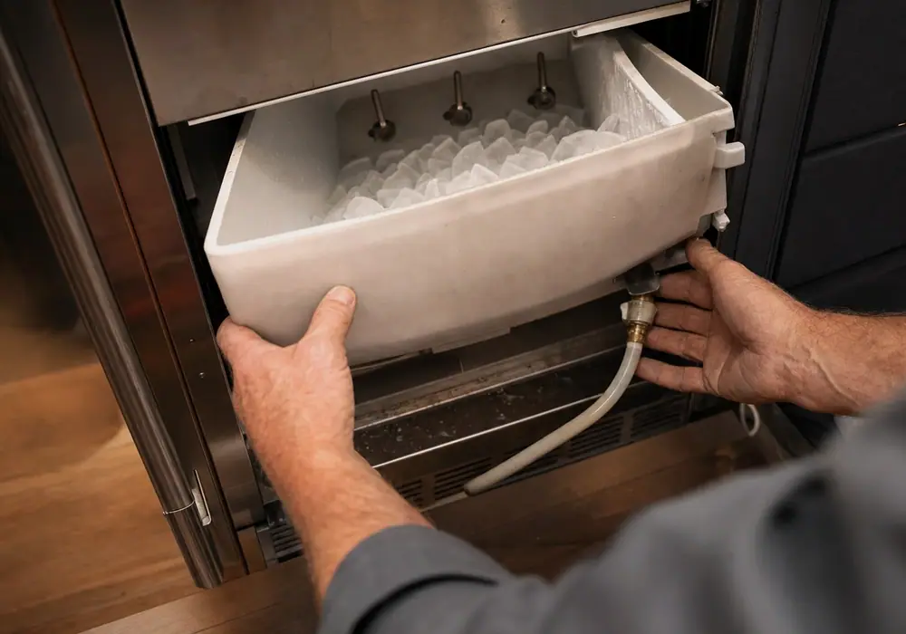 Built-in appliance work in a Encinitas kitchen