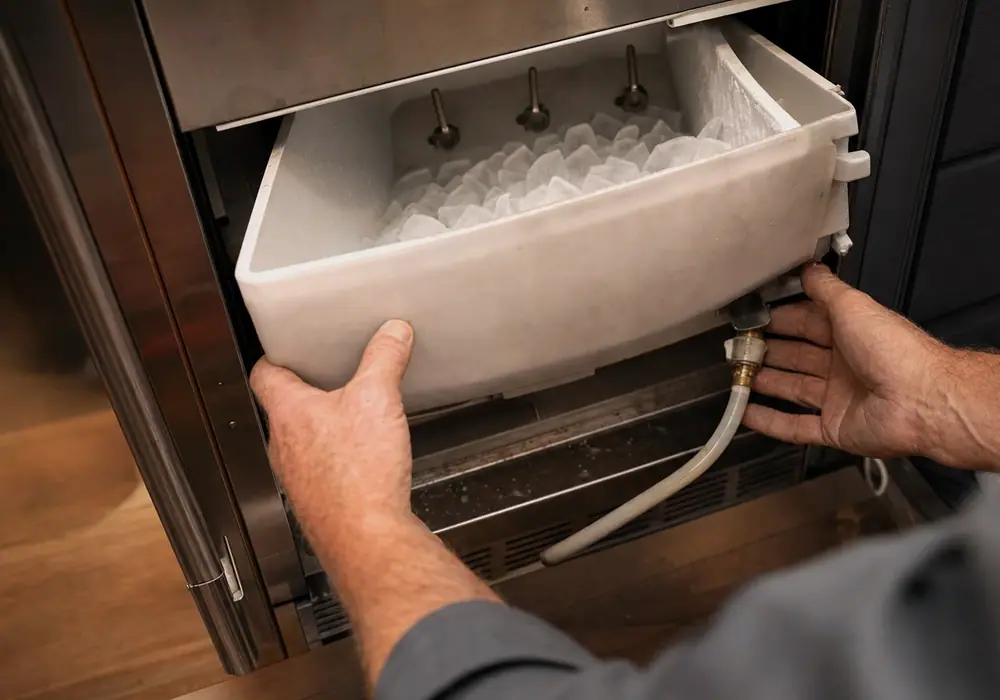 Built-in appliance work in a Encinitas kitchen