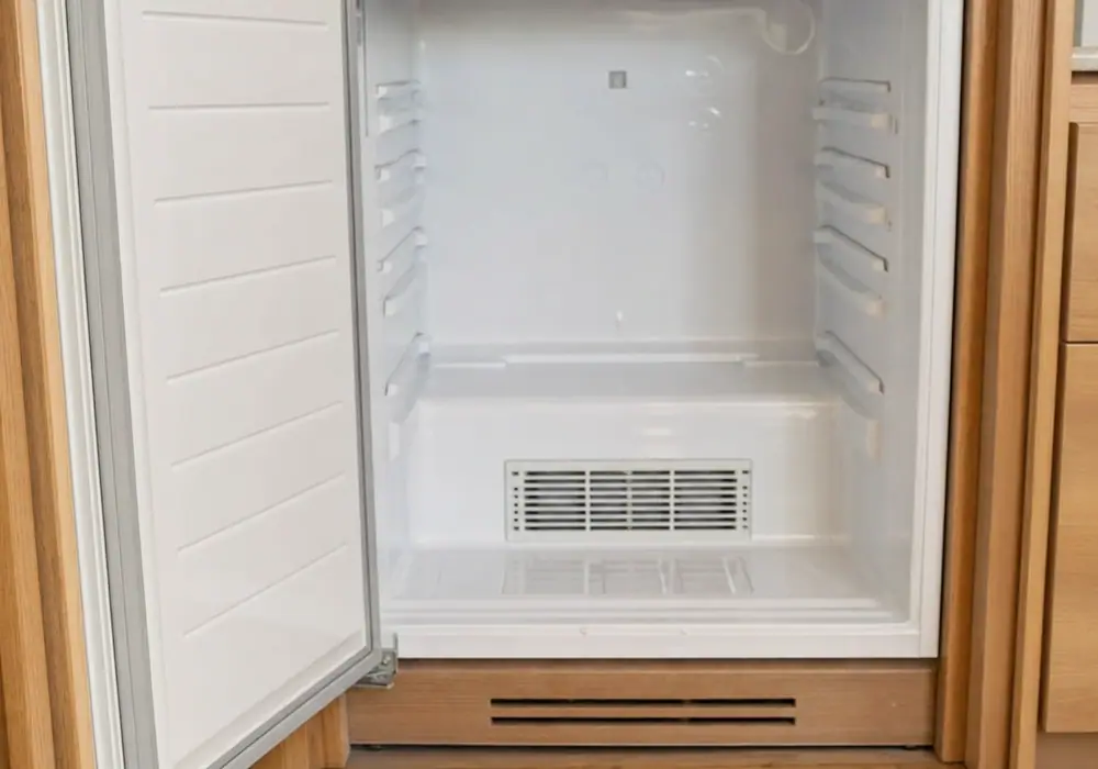 The panel comes off before anything is quoted — diagnosis in a Encinitas kitchen